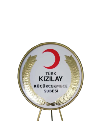 kizilay Metal Çelenk