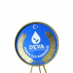 Deva Büyükçekmece İlçe Başkanlığı Metal Çelenk