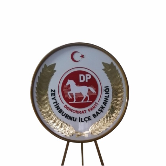 Dp Zeytinburnu İlçe Başkanlığı Metal Çelenk