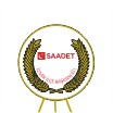 Saadet İzmir İl Başkanlığı Metal Çelenk